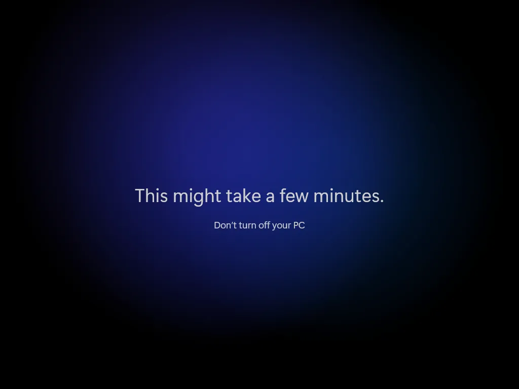 Wait a bit longer...