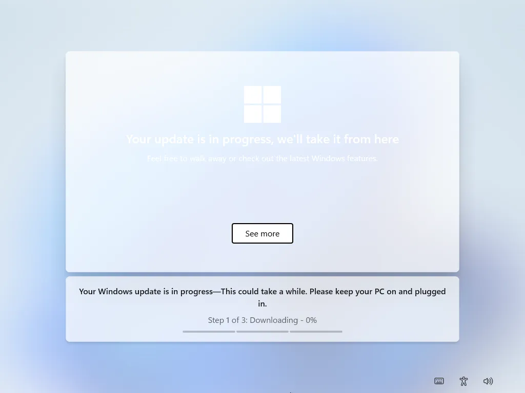 Download system updates