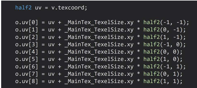 通过纹素计算对应的像素uv坐标