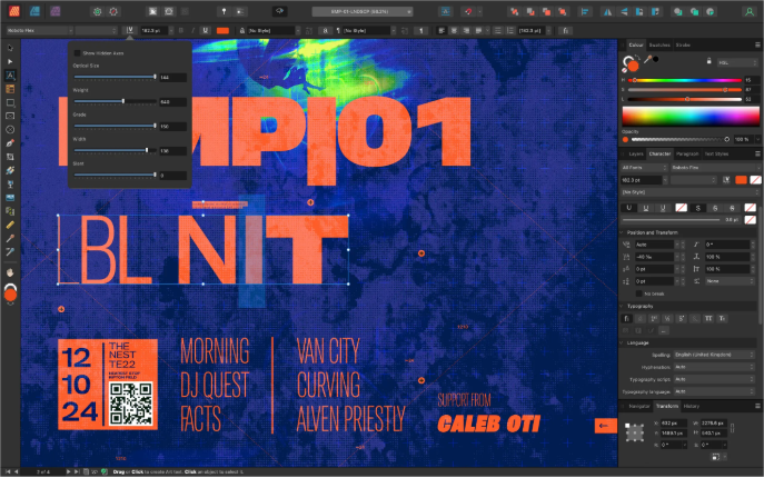 Affinity Publisher:专业页面布局软件