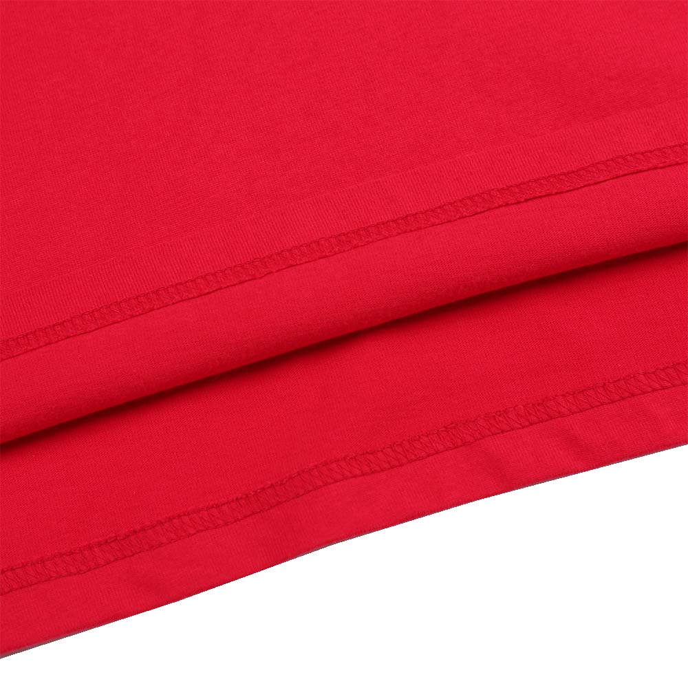 T-shirt uomo cotone tinta unita girocollo tasca resistente elegante logo maglietta - Foto 20 di 56