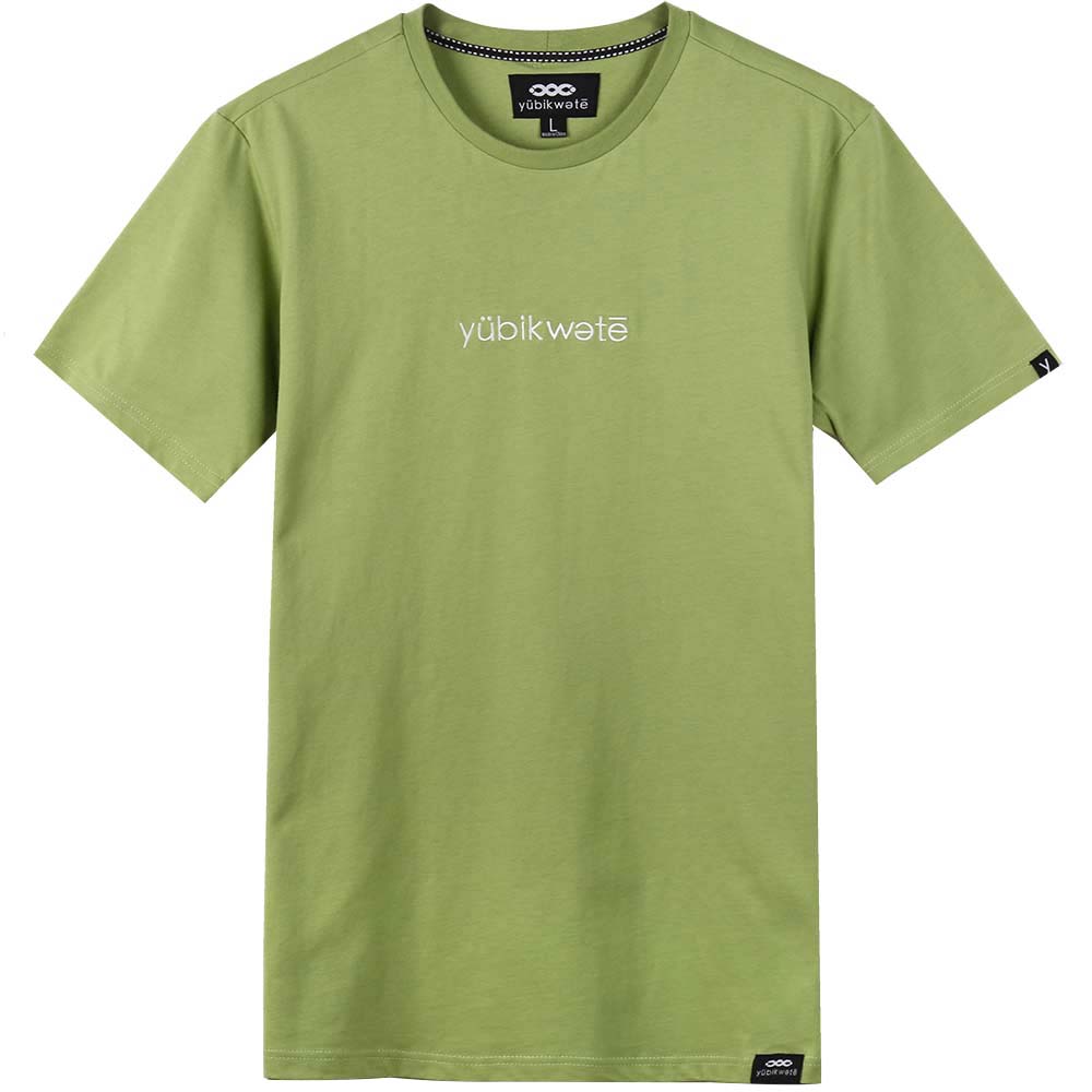 T-shirt uomo cotone tinta unita girocollo tasca resistente elegante logo maglietta - Foto 43 di 56