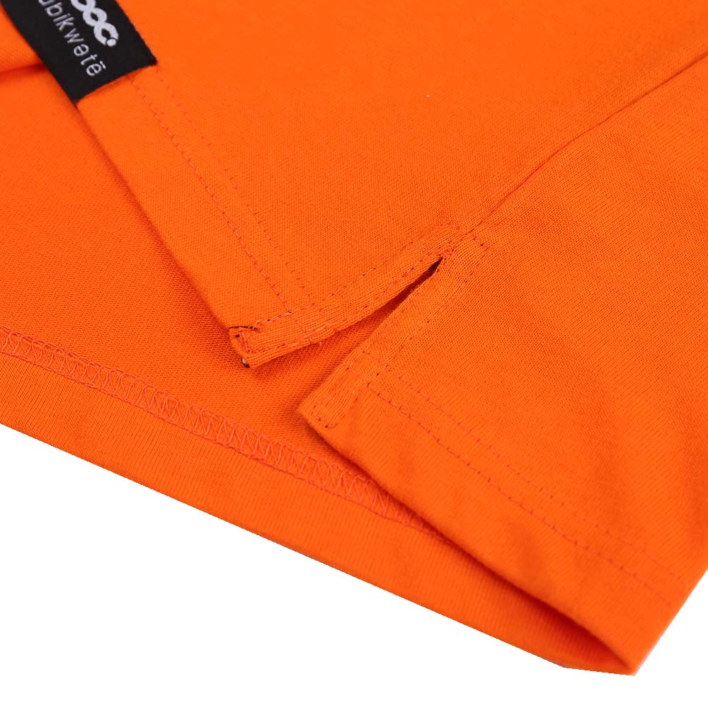 T-shirt uomo cotone tinta unita girocollo tasca resistente elegante logo maglietta - Foto 54 di 56
