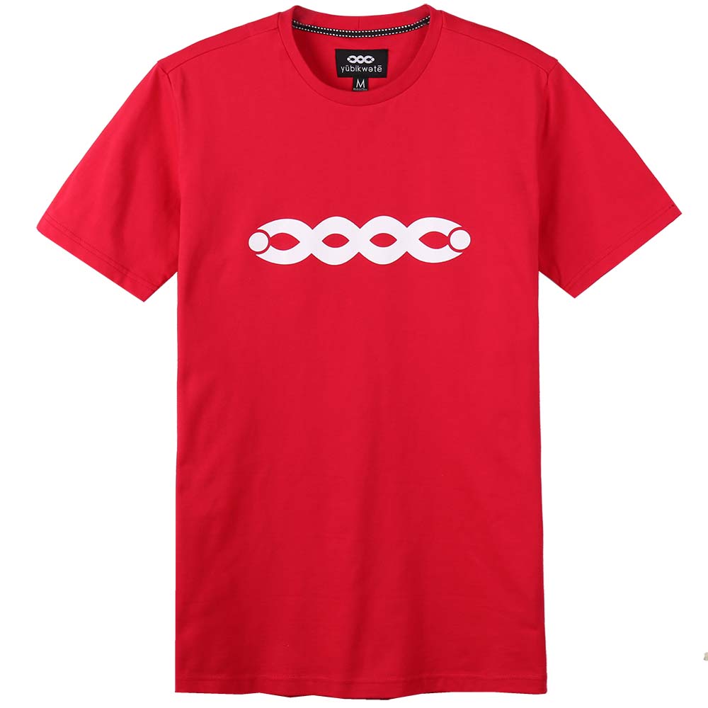 T-shirt uomo cotone tinta unita girocollo tasca resistente elegante logo maglietta - Foto 15 di 56