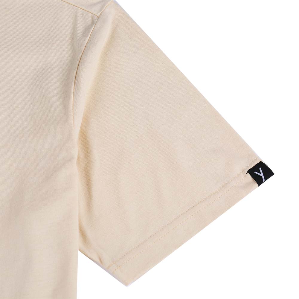 100% Cotton Men's Solid Color T-Shirt with Stylish Logo Simple Look Tee - Bild 60 von 72