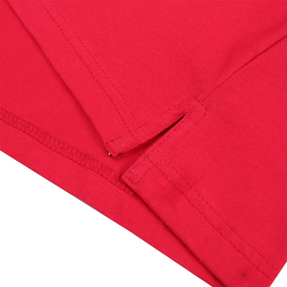 T-shirt uomo cotone tinta unita girocollo tasca resistente elegante logo maglietta - Foto 19 di 56