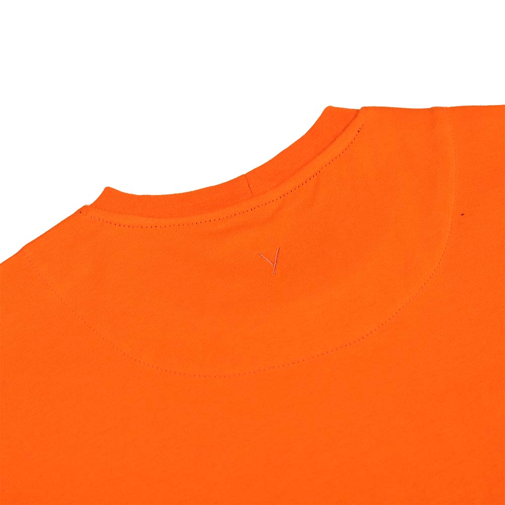 T-shirt uomo cotone tinta unita girocollo tasca resistente elegante logo maglietta - Foto 56 di 56
