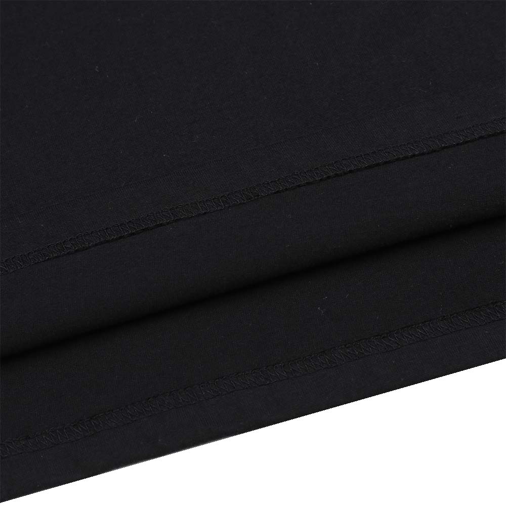 T-shirt uomo cotone tinta unita girocollo tasca resistente elegante logo maglietta - Foto 32 di 56