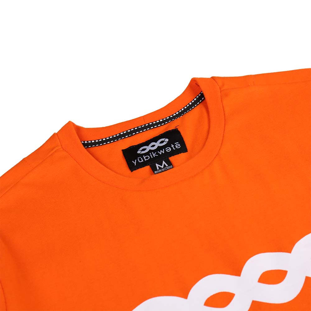 T-shirt uomo cotone tinta unita girocollo tasca resistente elegante logo maglietta - Foto 10 di 56