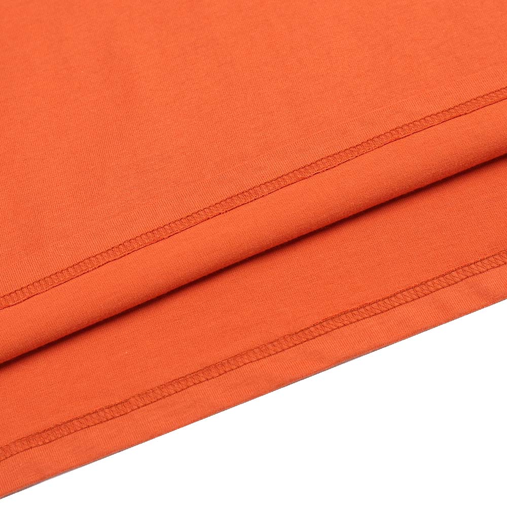 T-shirt uomo cotone tinta unita girocollo tasca resistente elegante logo maglietta - Foto 26 di 56