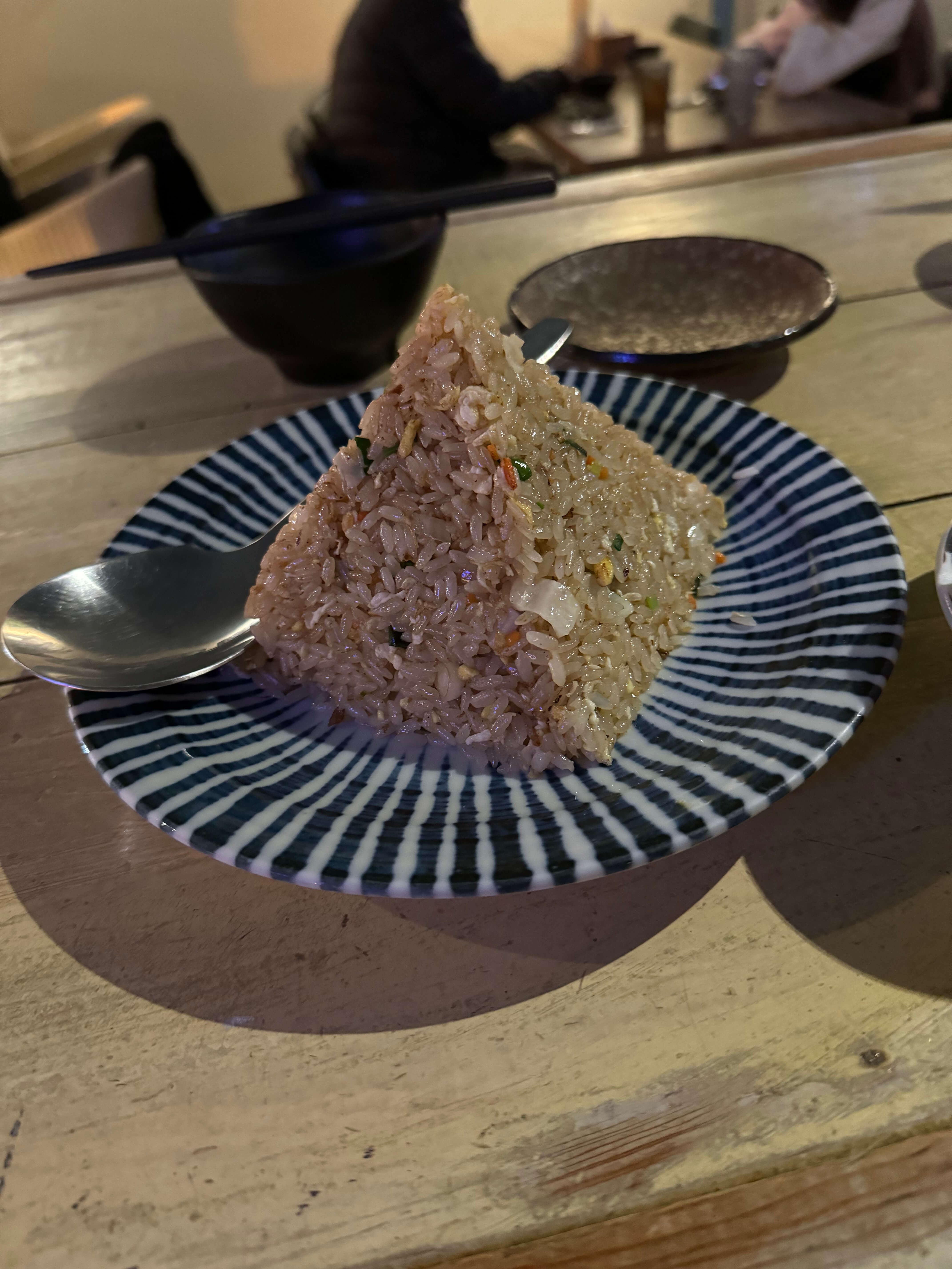 金黃飽滿的蛋炒飯，簡單卻讓人驚艷