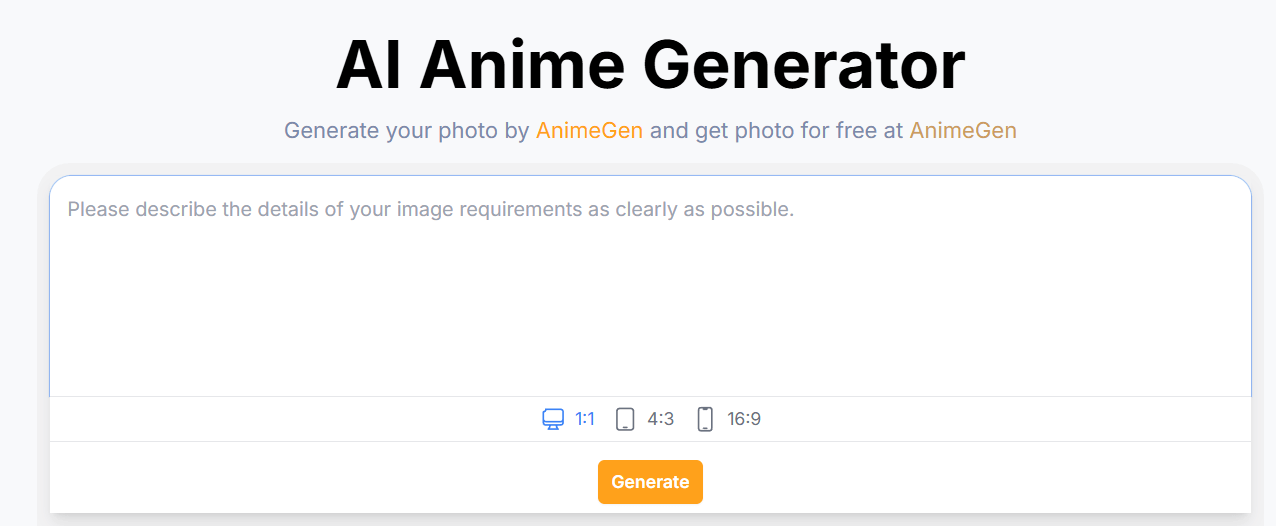 AnimeGen：在线 AI 动漫图片生成器，轻松打造高质量动漫艺术