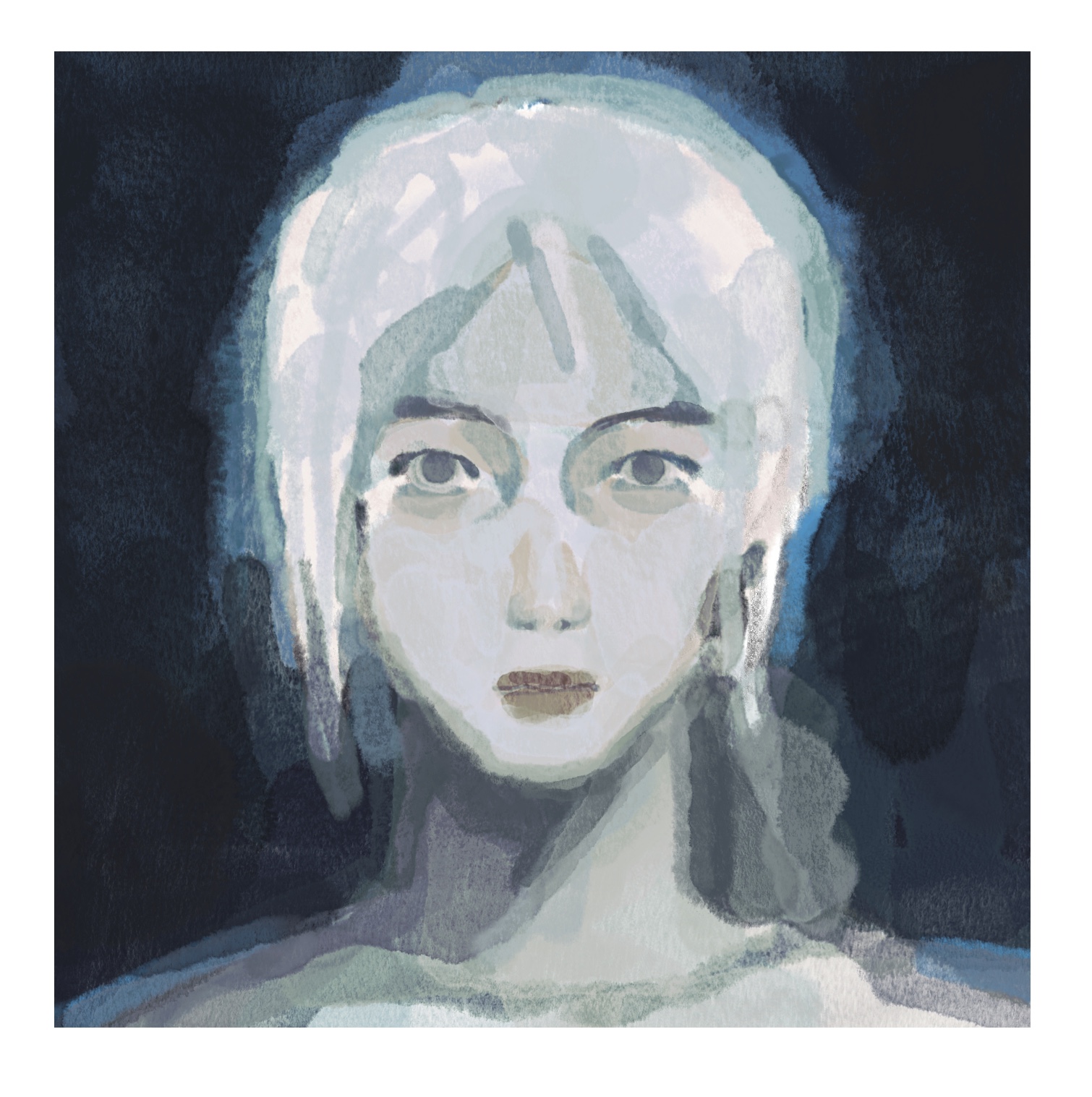 源师水彩肖像