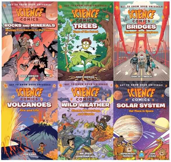 科学漫画 Science comics 24册