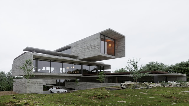 d5-render,building,car d5-render,building,car