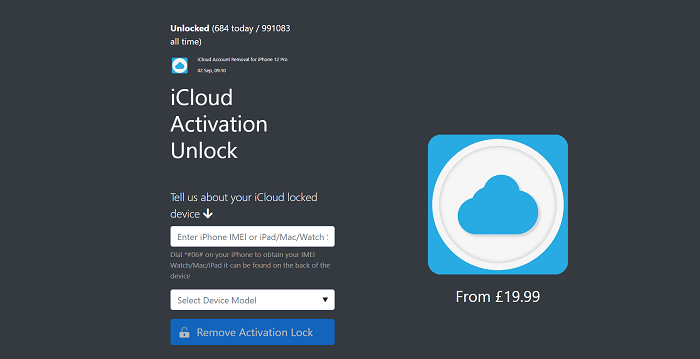 IMEI iCloud Lock Removal