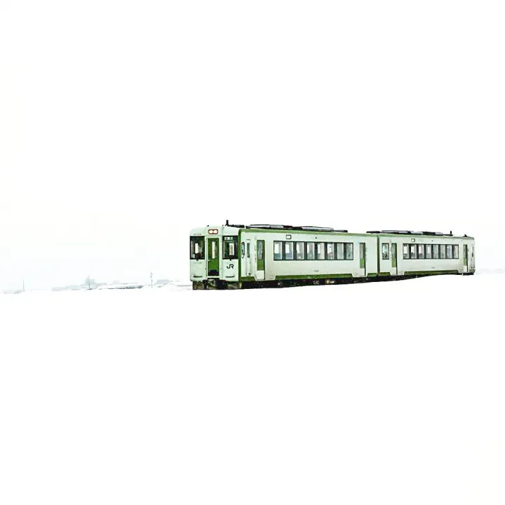 【我在日本】煮雪的人：“这张照片是我摄于冬季的长野县饭田市，我曾以此景为灵感写成诗作〈月球博物馆〉。”图：煮雪的人提供