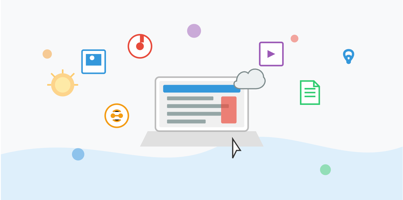 个人博客展示图