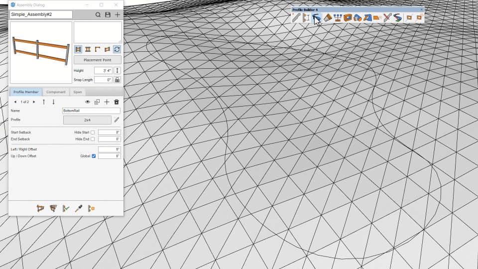 只需双击即可选择此复杂路径