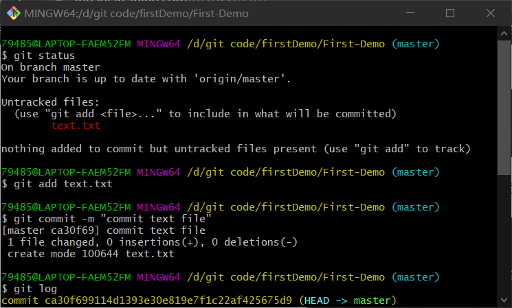 commit