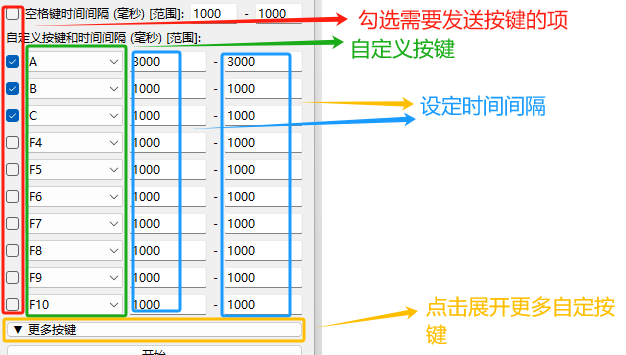 自定义按键