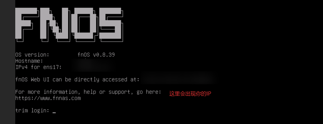 飞牛OS界面
