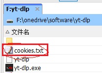 安装文件夹