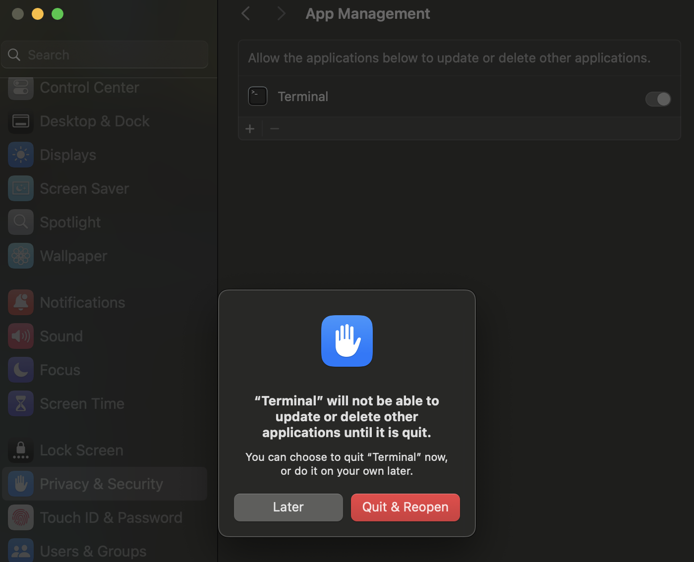 App Management Prompt.png