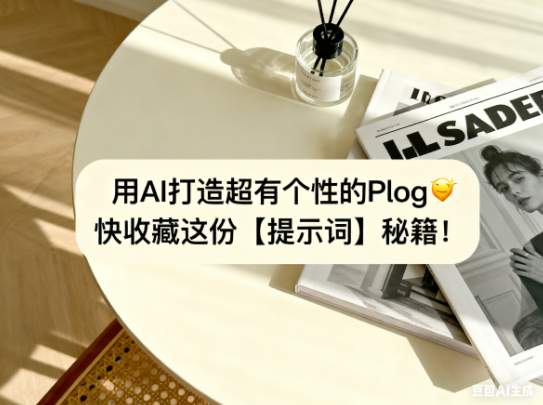 用AI打造超有个性的Plog✨ 快收藏这份【提示词】秘籍!-齐朵屋