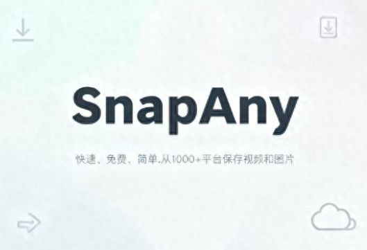 SnapAny - 全网1000+平台视频图片一键下载,装机必装-齐朵屋