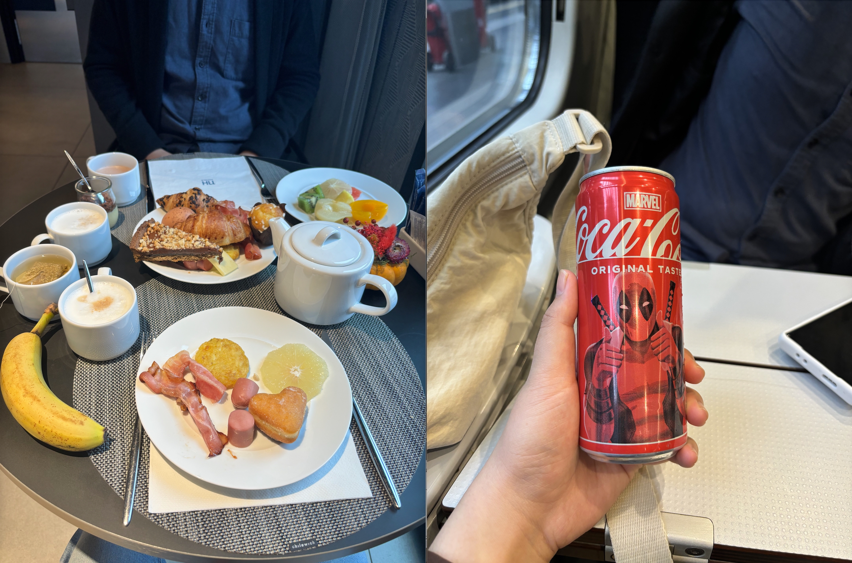 酒店早餐和饮品