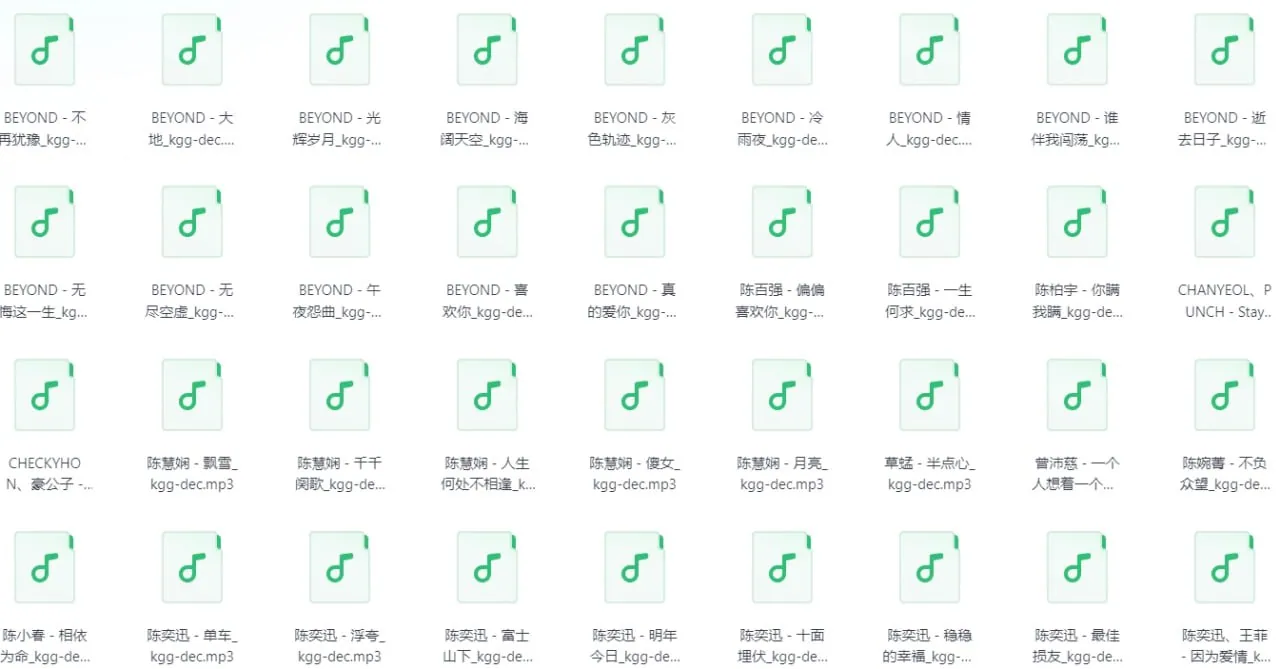 酷狗音乐粤语金曲榜 2025封面