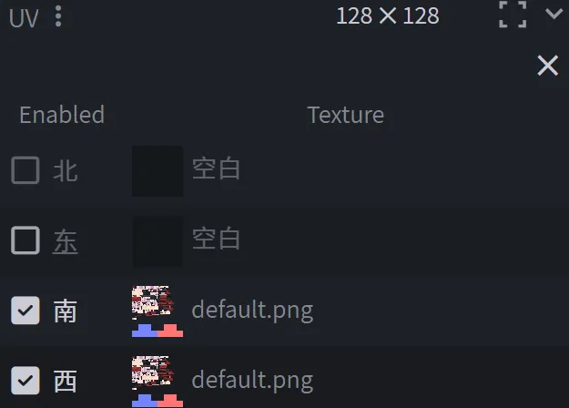 接近 0 的尺寸仍参与渲染的示例