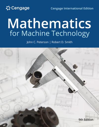 Mathematics for Machine Technology book cover